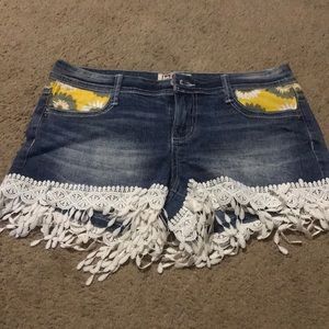 Size 9 jean shorts